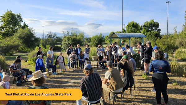 Test Plot at Rio de Los Angeles State Park