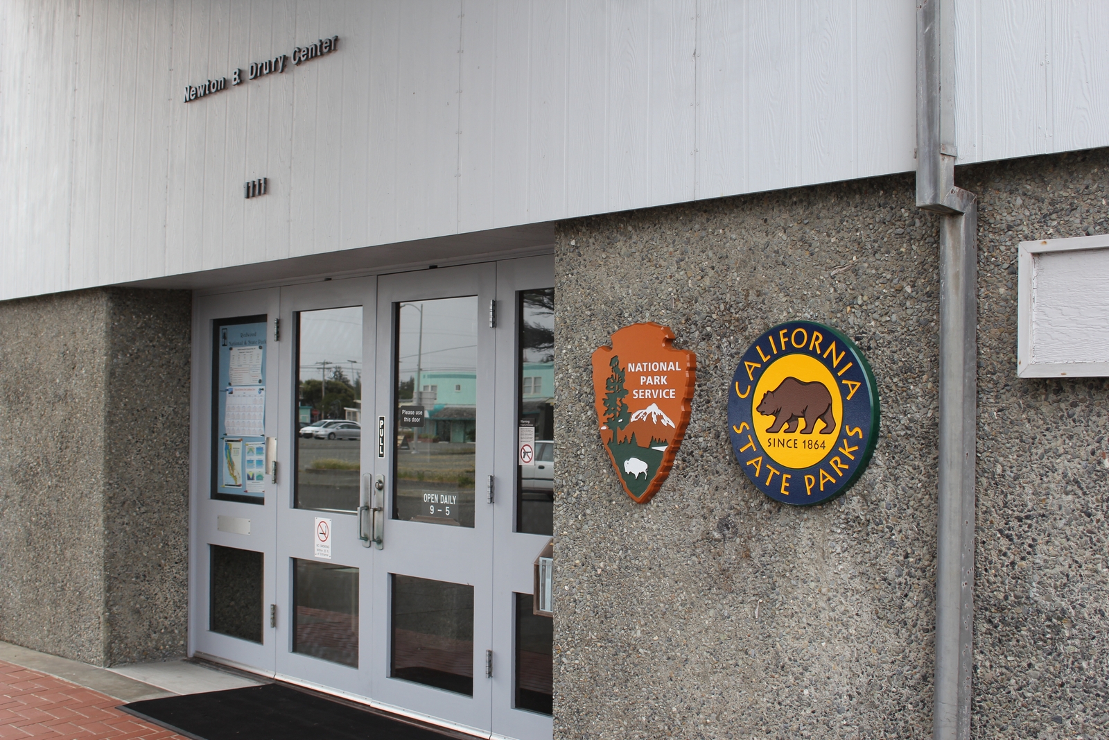 Redwood National Park: Park Headquarters Information Center - Newton Drury Center