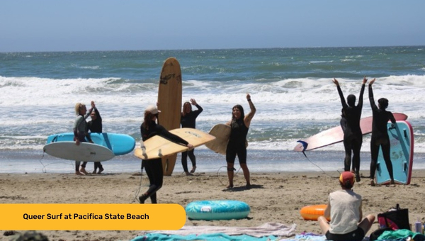 Queer Surf at Pacifica State Beach