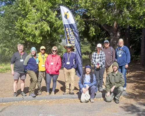 Volunteers at Palomar Mountain State Park