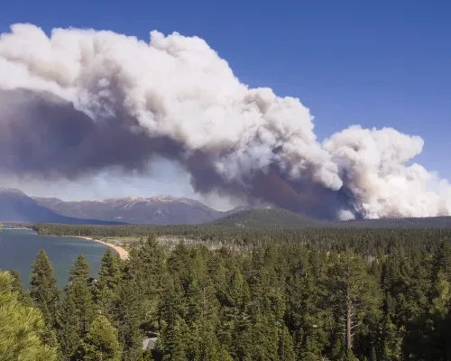 Tahoe fire 2007