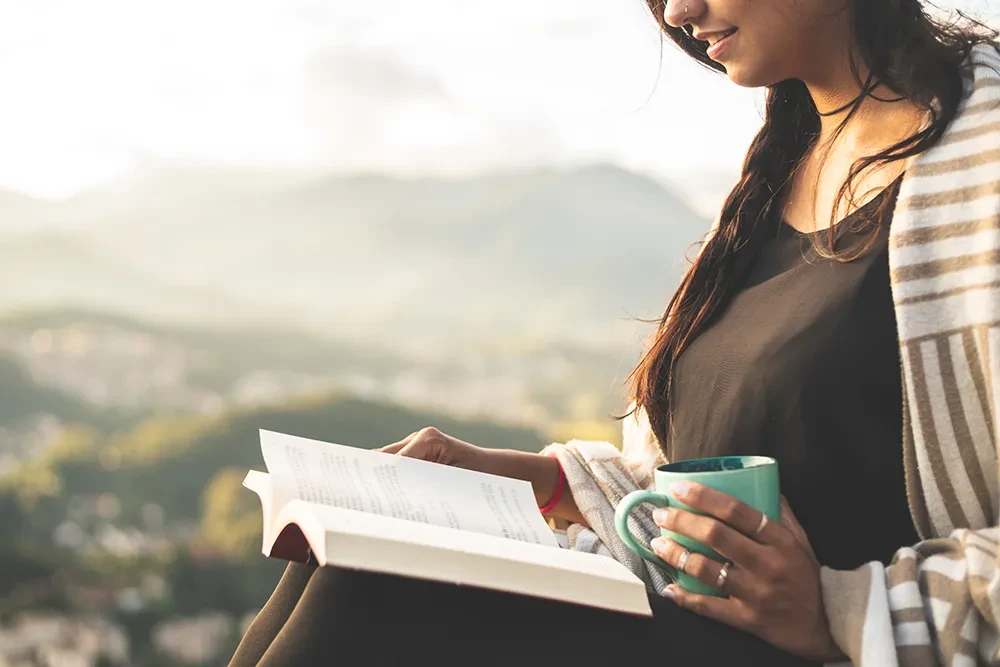 Woman reading