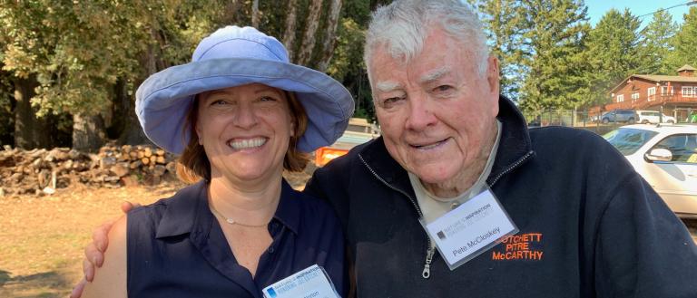 Rachel and Pete McCloskey 