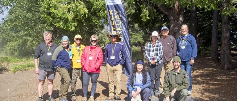 Volunteers at Palomar Mountain State Park