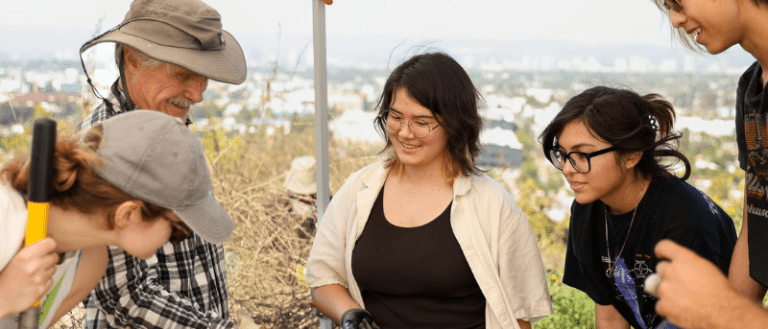 Volunteers at Baldwin Hills Scenic Overlook