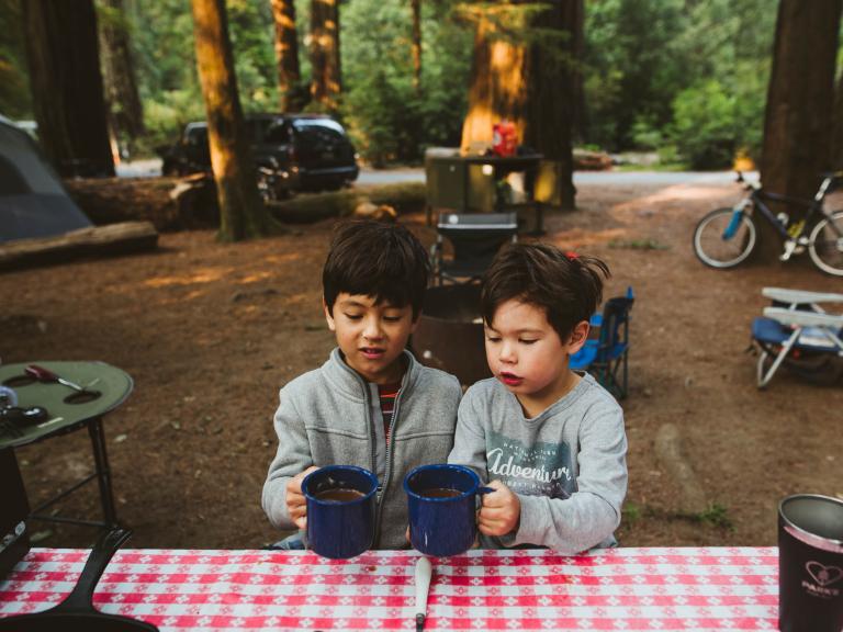Hot cocoa, Jedediah Smith Redwoods State Park