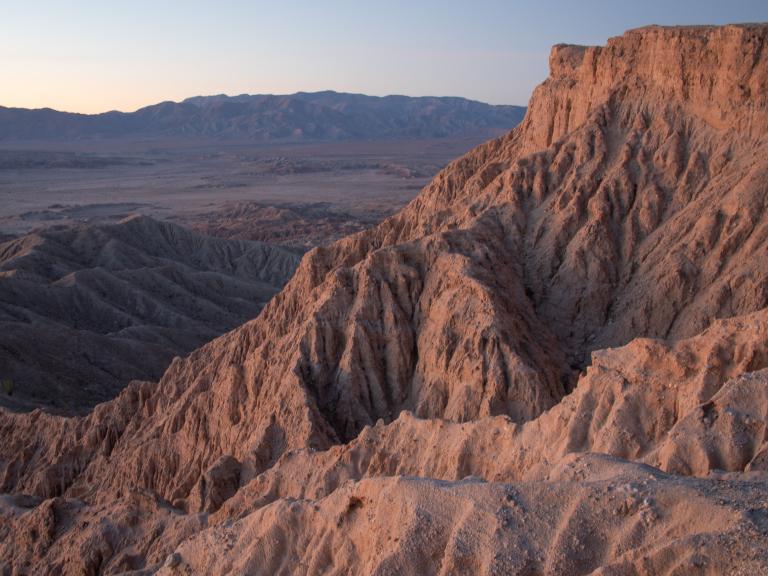 Desert dawn, Anza-Borrego Desert State Park