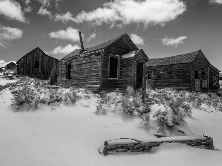 Bodie State Historic Park, winter