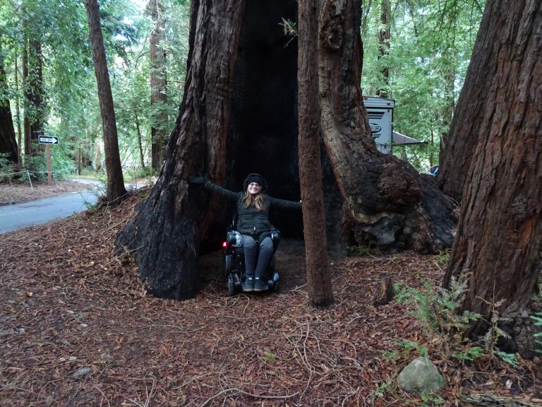 I can fit!, Pfeiffer Big Sur State Park