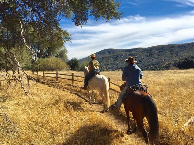 Horseback riding, Cuyamaca Rancho State Park