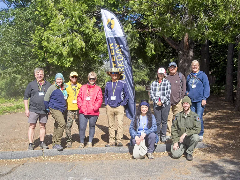 Volunteers at Palomar Mountain State Park