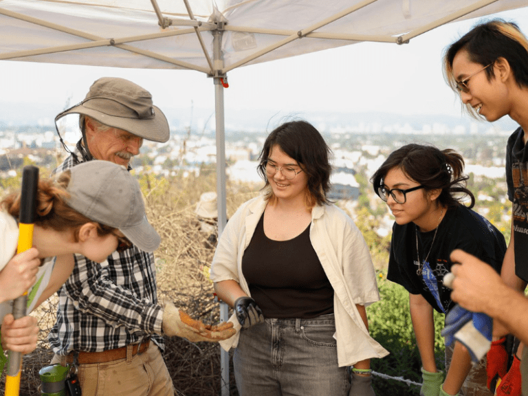 Volunteers at Baldwin Hills Scenic Overlook