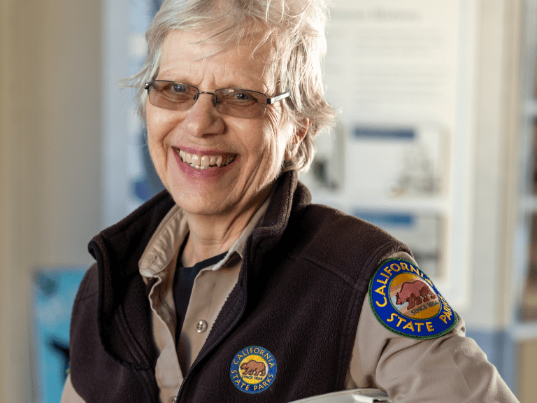 Julie Barrow, Special Projects Coordinator at Pigeon Point Light Station State Historic Park.