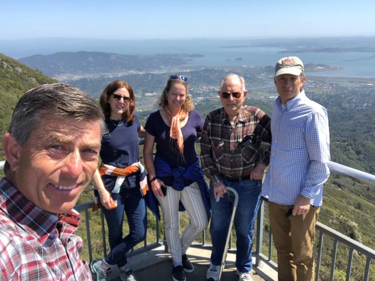 The Best family together: Alan, Wayne and Nancy, Brian and Ilissa