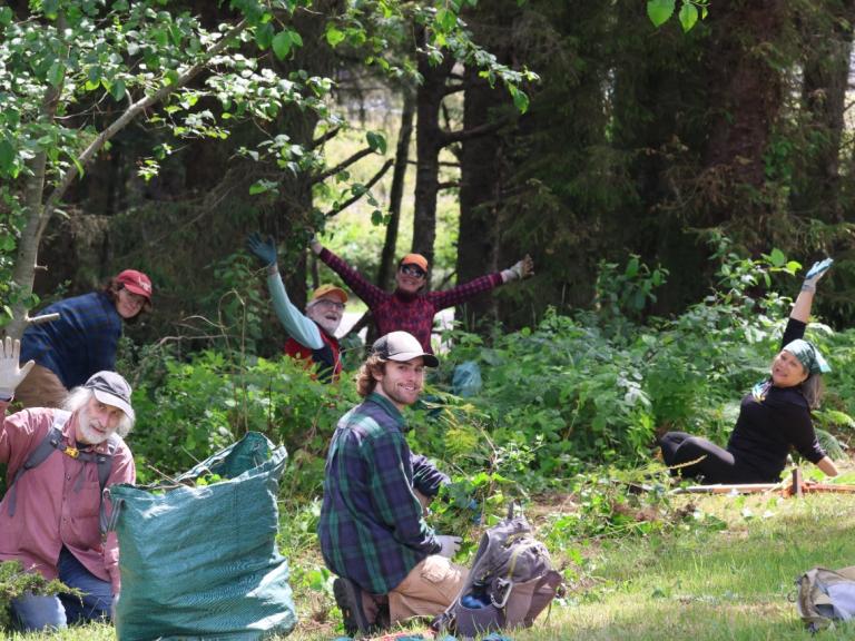 Forest Restoration Volunteer Workday at Trinidad State Beach 