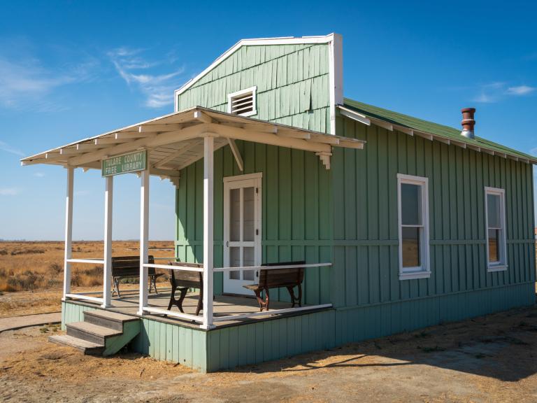 The Free Library at Colonel Allensworth State Historic Park 