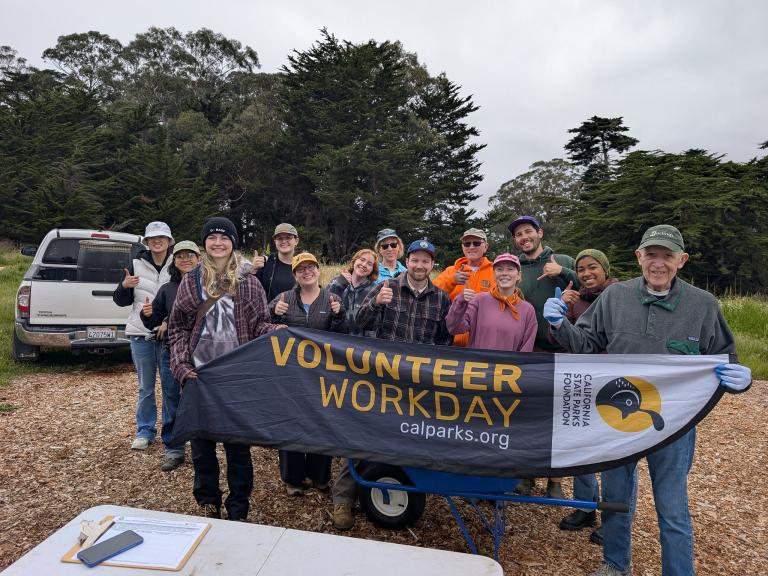 California State Parks Foundation volunteers