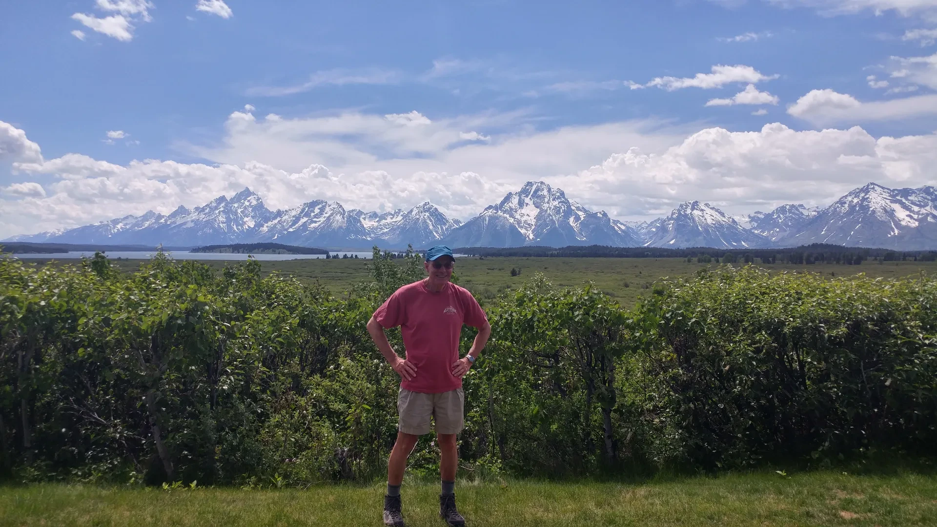 Mark Stephens at Jackson Hole in Grand Teton National Park, Wyoming