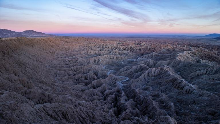  Anza-Borrego at sunset