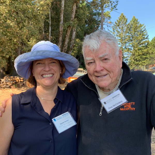 Rachel and Pete McCloskey 