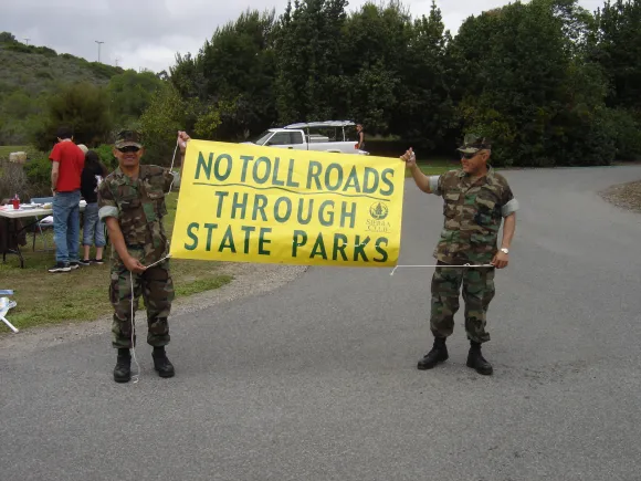 Toll road protest 2006